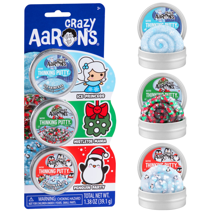Christmas 2" Fidget Three Pack M4